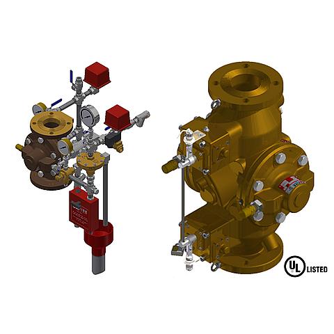 Dräger fire protection deluge valves